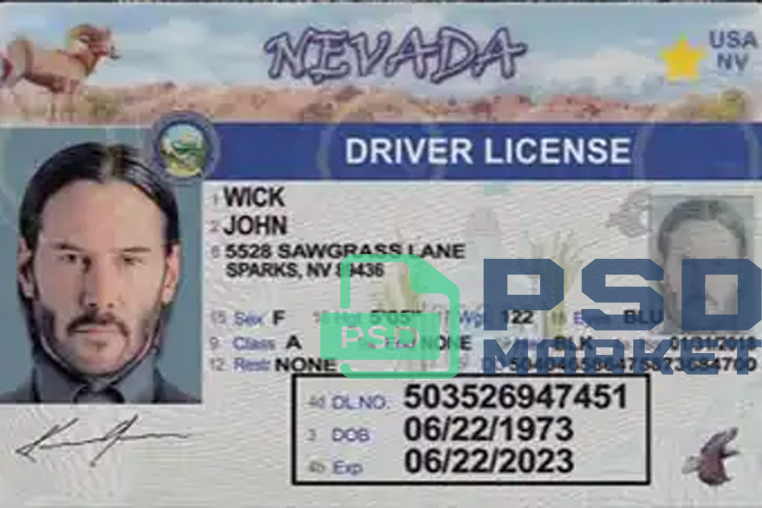 United States (Nevada) Driver License