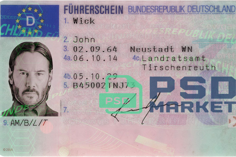 Germany Driver License 2013