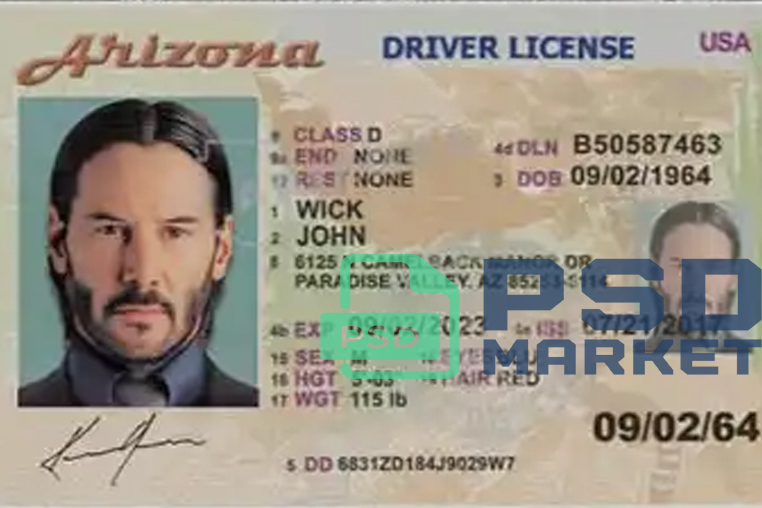 United States (Arizona) Driver License